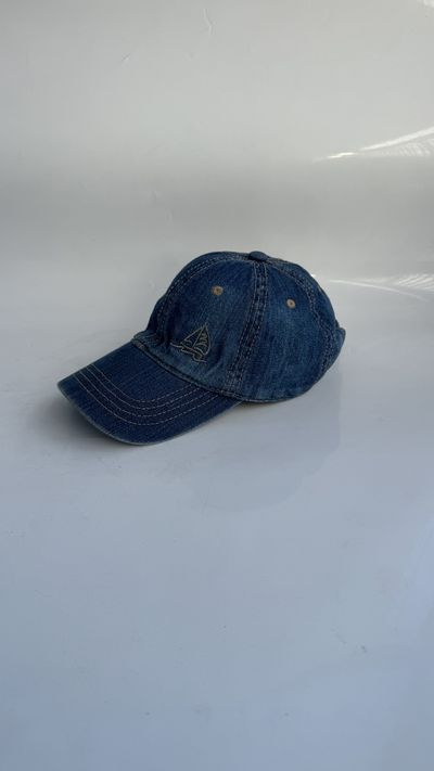 Denim Sailboat Cap