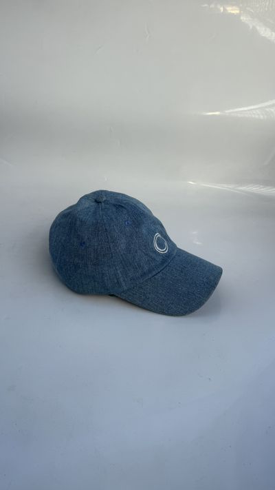 Denim Circle Logo Cap