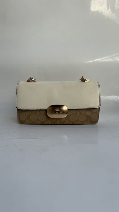 Chain-Strap Signature Crossbody