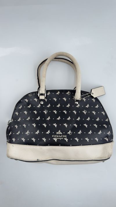 Coach Butterfly Print Bowling Bag