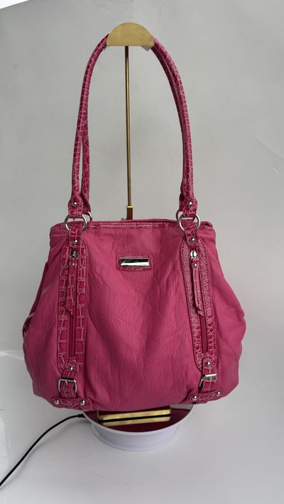 Fuchsia Croc