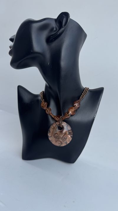 Copper Halo Pendant