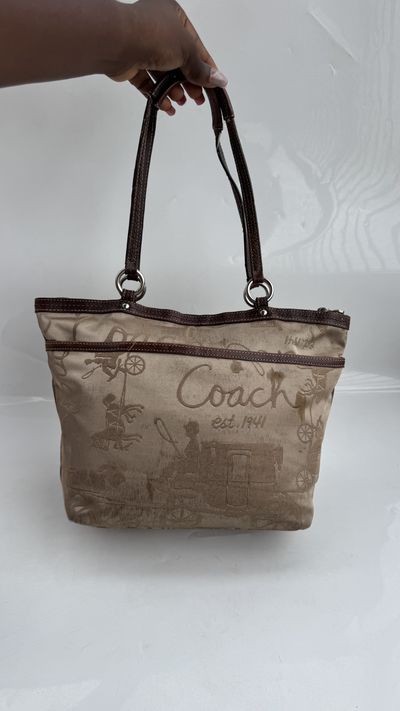 Coach “Est. 1941” Storypatch Tote