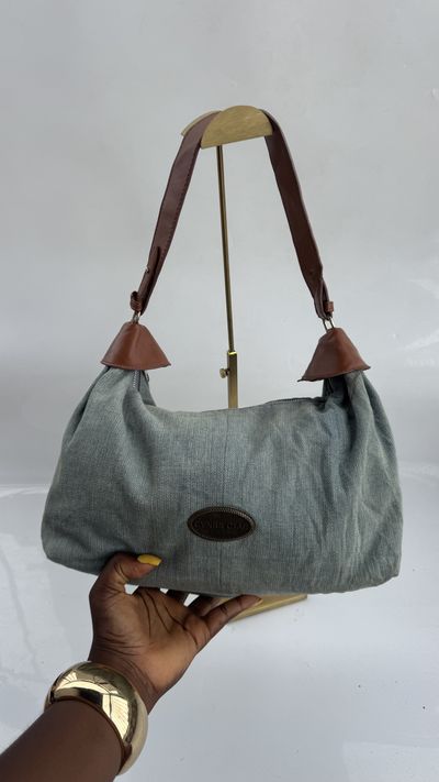 Slouchy Chambray Hobo