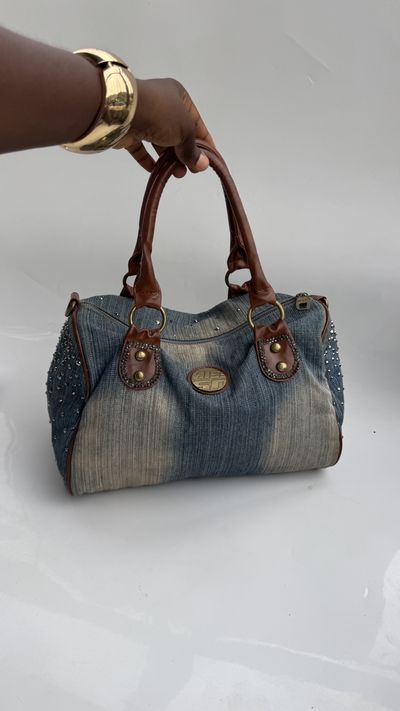 Rhinestone Denim