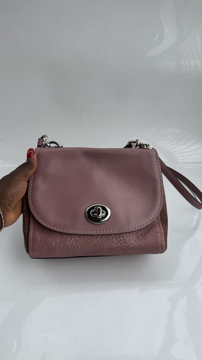 Coach Turnlock Flap Crossbody