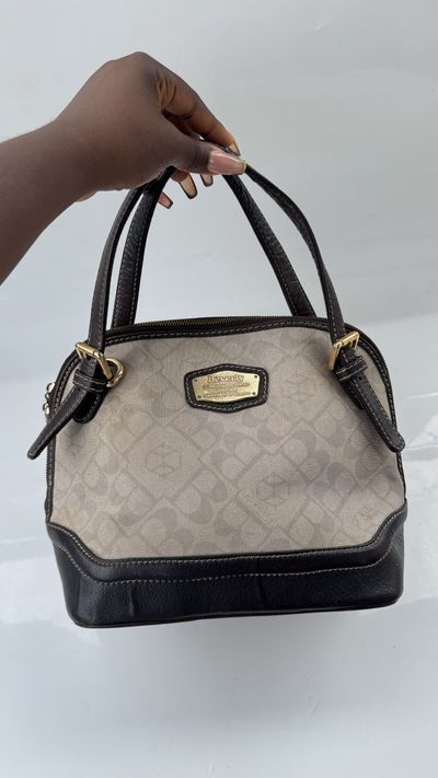Beverly Monogram Bowler Bag