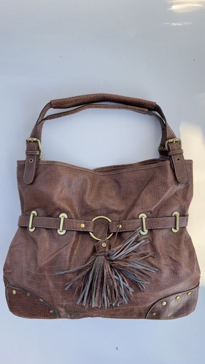 Tasseled Belted Hobo